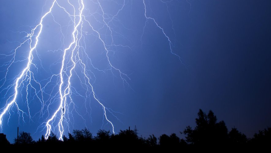 De violents orages sont à prévoir dans la soirée dans un grand nombre de départements, dont l'Aveyron, dans la soirée de lundi 29 août.