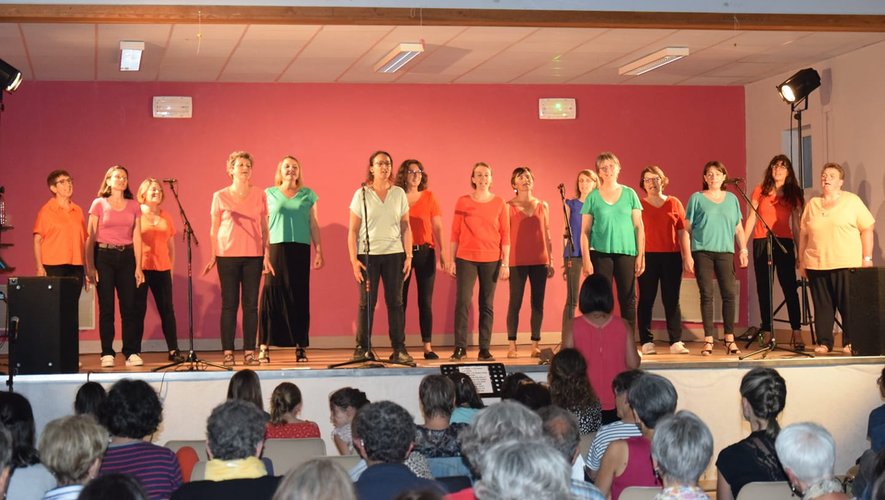 Un premier concert le 24 septembre à Saint-Juéry lors du festival des Chœurs des forges.