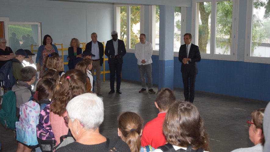 Le président du conseil départemental s’est félicité de la chance  qu’a l’Aveyron d’avoir des "collèges de taille modeste".