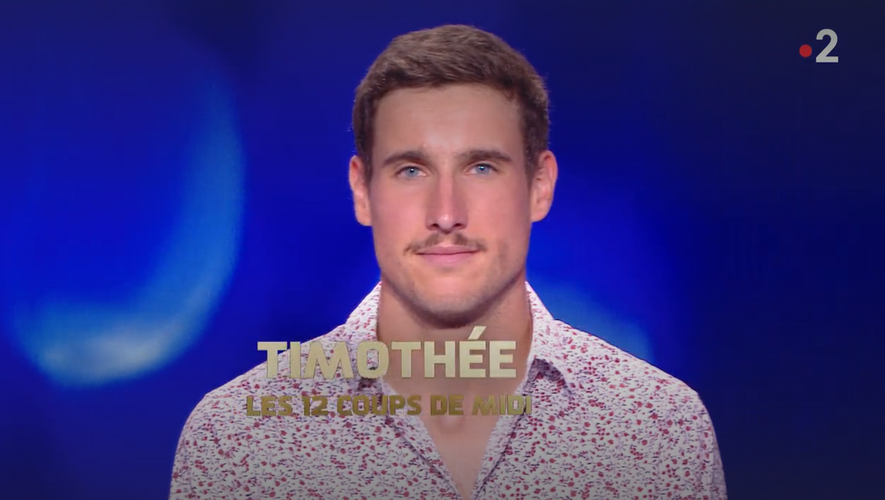 Quiz des champions sur France 2 le beau parcours de l'Aveyronnais Timothée Cros Quiz des champions sur France 2 le beau parcours de l'Aveyronnais Timothée Cros