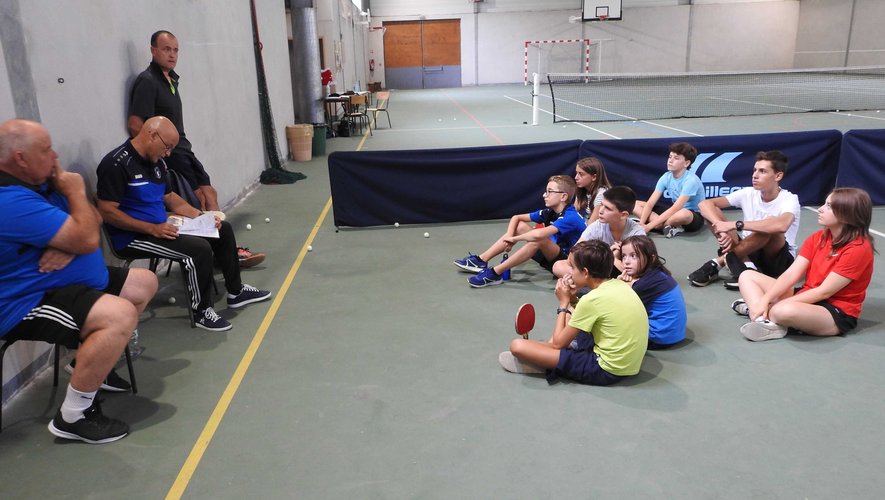 Les séances d’entraînements ont repris au Ping-pong club lioujacois.