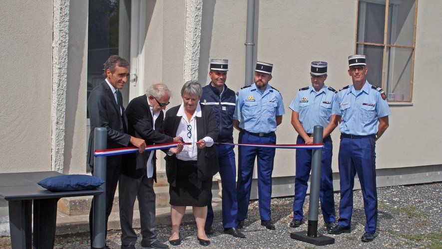 La gendarmerie rénovée et inaugurée