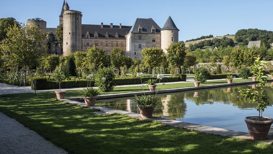 Le château Renaissance de Bournazel en Aveyron