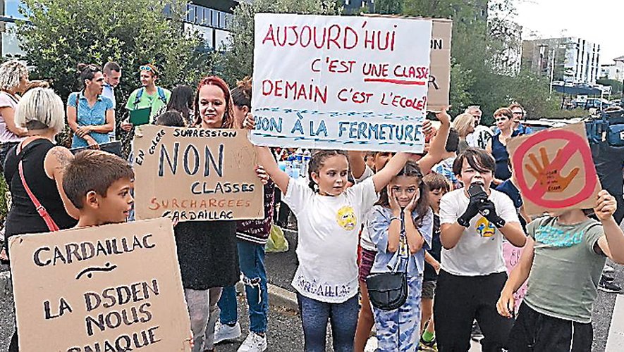 Les parents d'élèves ne comptent pas abandonner et seront mobilisés au marché de Rodez ce samedi.