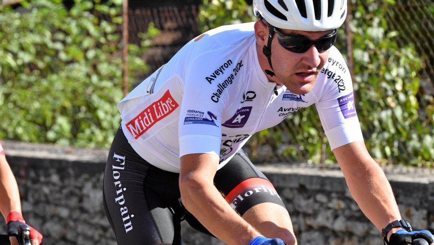 Julien Cayssials (Guidon decazevillois) ne quittera plus le maillot de leader du challenge Aveyron. 