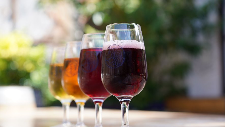 La vière, une boisson hybride qui se prépare avec une cofermentation de jus de raisin et de moût de bière
