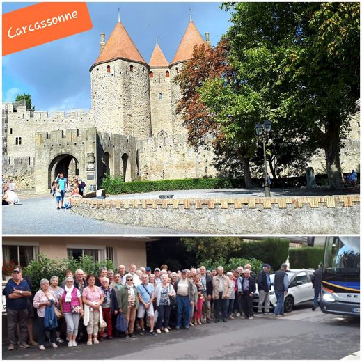 Voyage des Aînés à Carcassonne