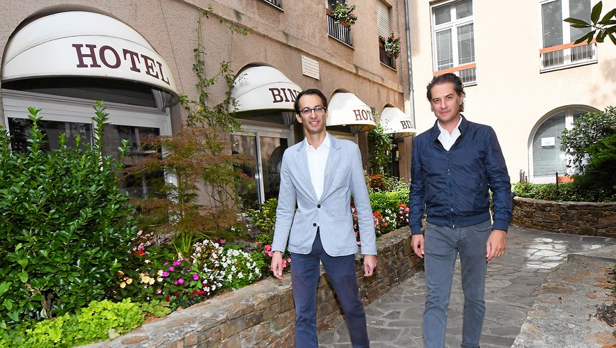Alexandre Boissins et Mathieu Roques associent leurs compétences, pour la reprise de l'hôtel Biney.
