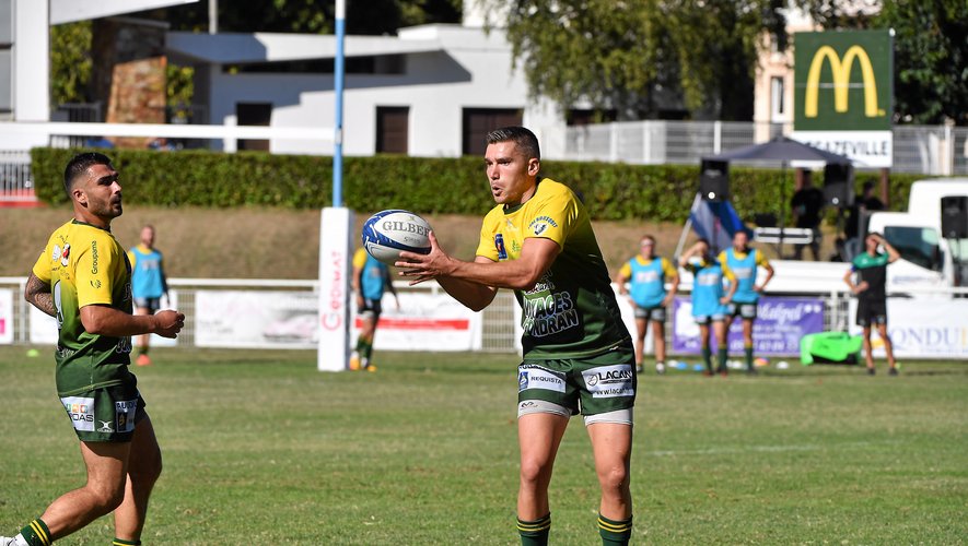 Bastien Bourgade a fait ses débuts ségalis à l’occasion du derby entre Decazeville et LSA, lors de la première journée, le 11 septembre.