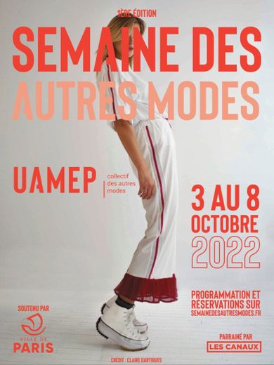 La "Semaine des autres modes" se tiendra à Paris du 3 au 8 octobre.