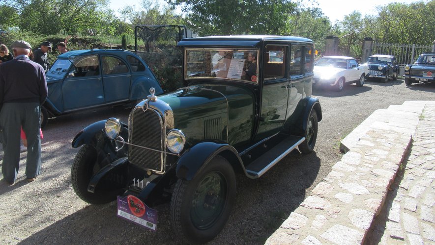 La voiture anciennes en exposition