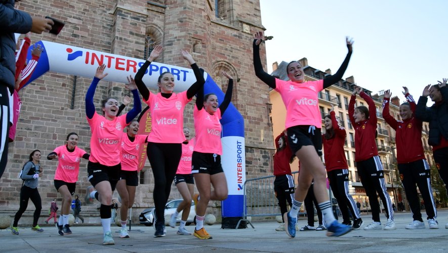 Franc succès pour la course contre le cancer du sein dans les rues de Rodez.