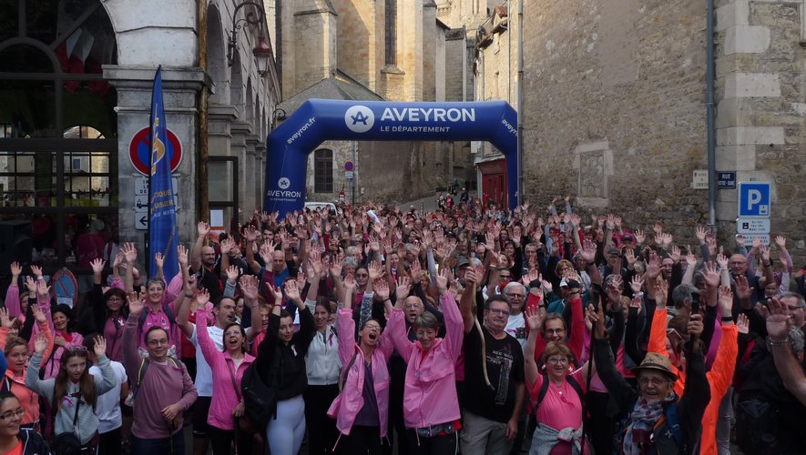 Prêts pour la randonnée.