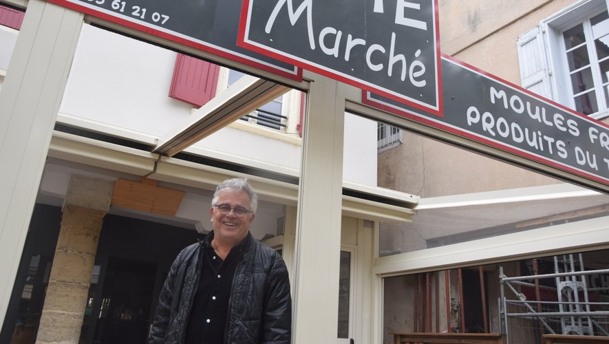 A Millau, Didier Loubat, restaurateur passionné, est porté par la joie de vivre du saisonnier.