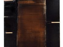 Un tableau de Pierre Soulages était en vente ce mercredi, le jour de son hommage national à Paris.