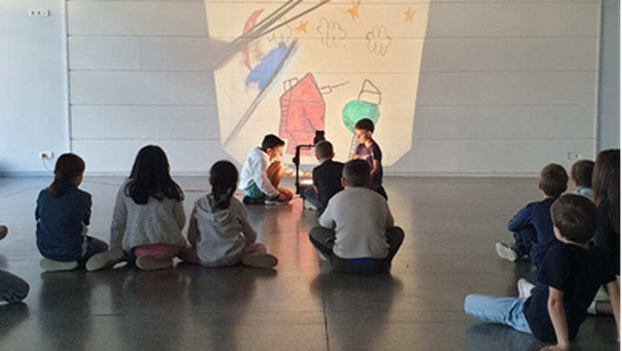 Les enfants ont participé à un stage animé par le collectif Tekhnê