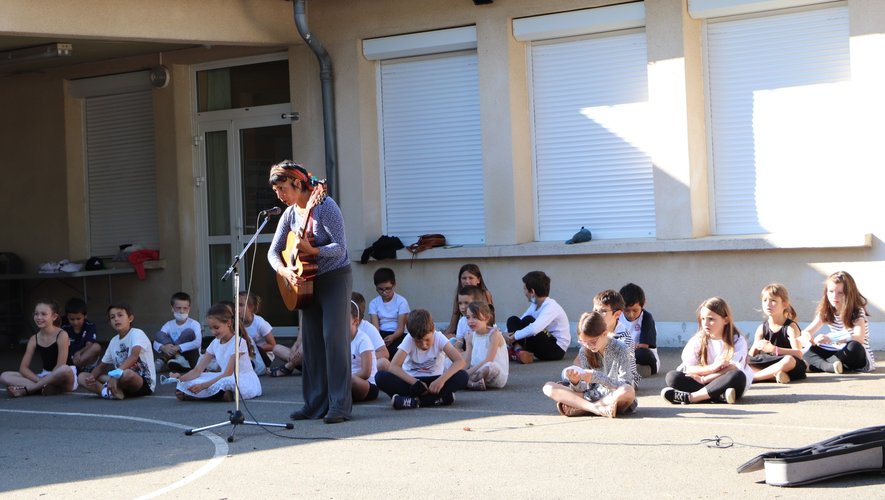 Les quatre classes de l’école Jacques-Prévert vont poursuivre le dispositif "Musique à l’école".