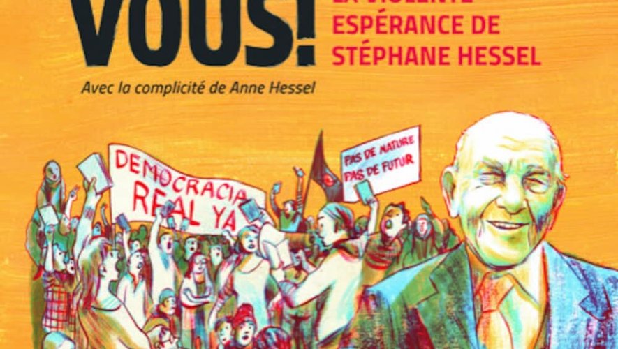 Le manifeste "Indignez-vous!" de Stéphane Hessel, le livre du XXIe siècle le mieux vendu en France, est adapté en bande dessinée.