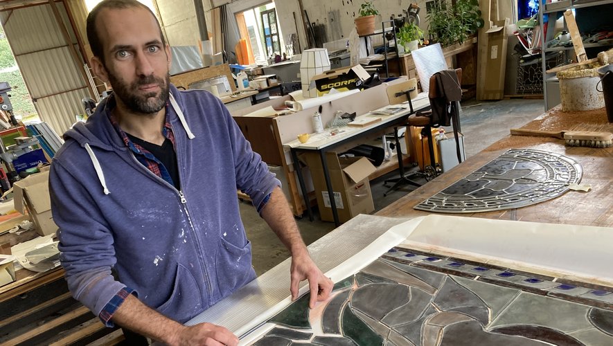 Villeneuved'Aveyron Nicolas Charles, l’art du verre