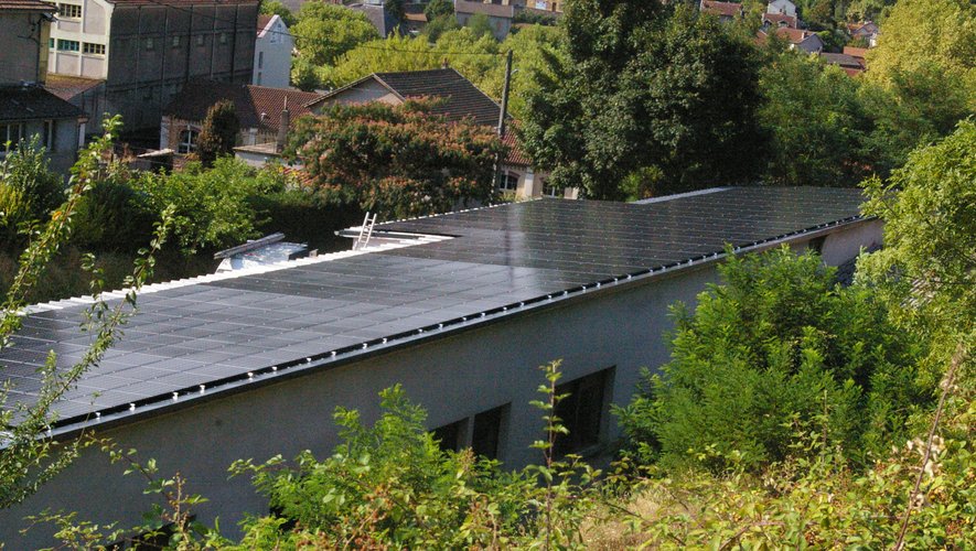 Les panneaux solaires sont installés sur 500 m2.