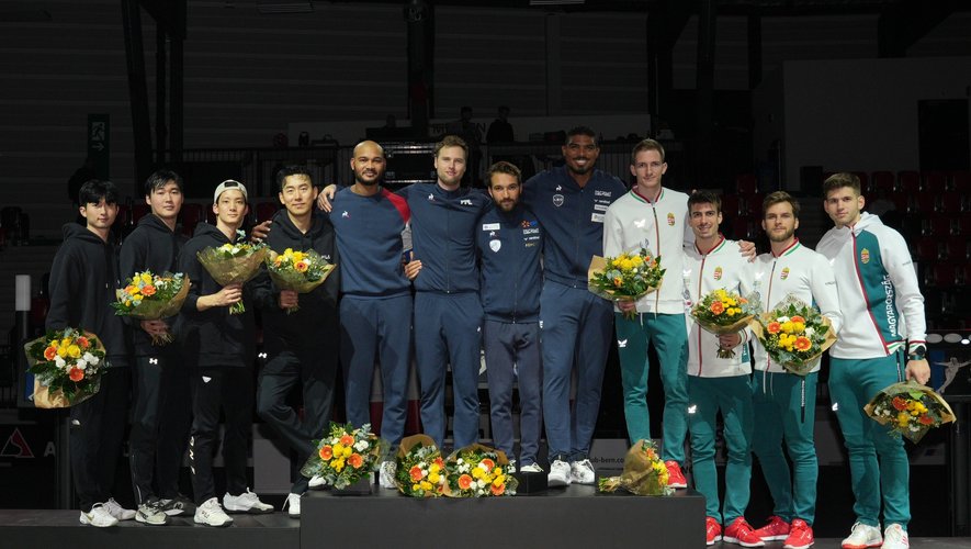 L'équipe de France d'Alexandre Bardenet s'est imposée en finale à Berne, dimanche 13 novembre. 