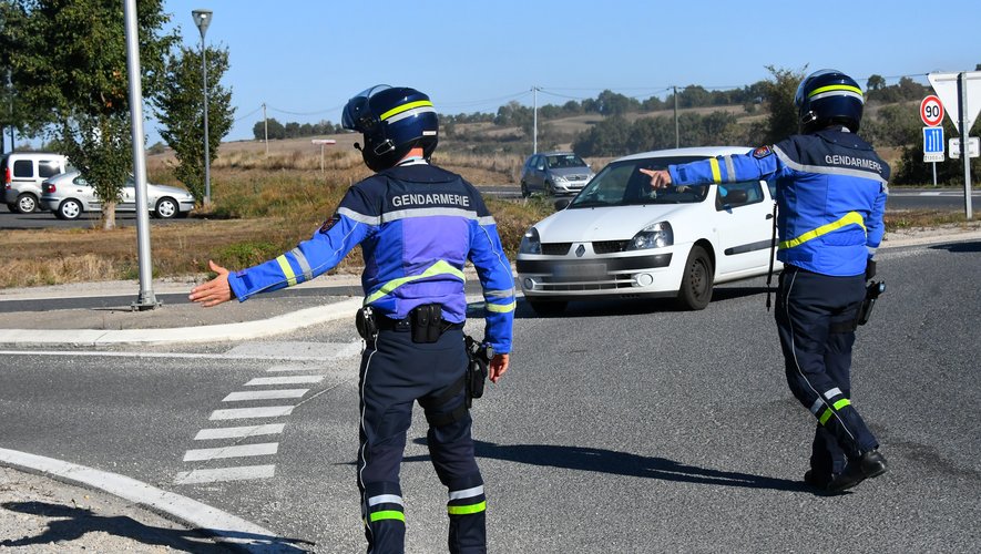 Les gendarmes ont réussi à interpeller le conducteur qui ne roulait pas dans le bons sens.
