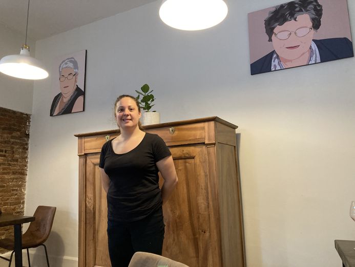 Elles s’appellent Lucette (à gauche) et Paulette (à droite) et étaient respectivement les grands-mères paternelle et maternelle de Laura Pelou. "Je m’inspire de leurs recettes et de leur état d’esprit", dit la jeune chef qui a aussi choisi de leur rendre hommage en baptisant son restaurant Gram’s (pour grands-mères).