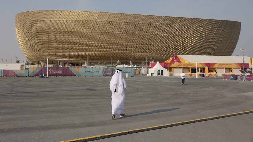 Le stade de Lusail à Doha est l'un des huit stades de la compétition.