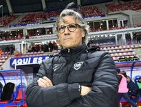 Didier Santini arrivera la semaine prochaine en Aveyron. Il a officiellement signé lundi un contrat jusqu’en 2025 (sous réserve de maintien cette saison) avec le Raf. Avant sa dernière expérience écourtée à Saint-Brieuc, il officiait sur le banc de Béziers, comme ici en photo.