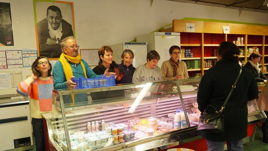 Ce mardi matin, la première distribution de paniers-repas a été organisée aux Restos du cœur à Rodez.