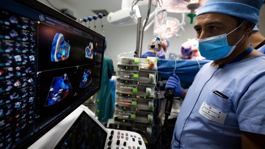 La nouvelle sonde a permis au cardiologue du CHU de Toulouse, le Dr Khaled Hadeed, de connaître avec une grande précision le résultat de l'opération avant même qu'elle soit terminée.