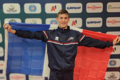 L'ancien licencié du Gym'club ruthénois Célian Augé a été sacré champion du monde de trampoline chez les 13/14 ans en Bulgarie. 
