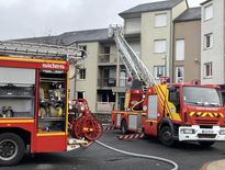 L'incendie s'est déclaré rue des Fauvettes, à Onet-le-Château.