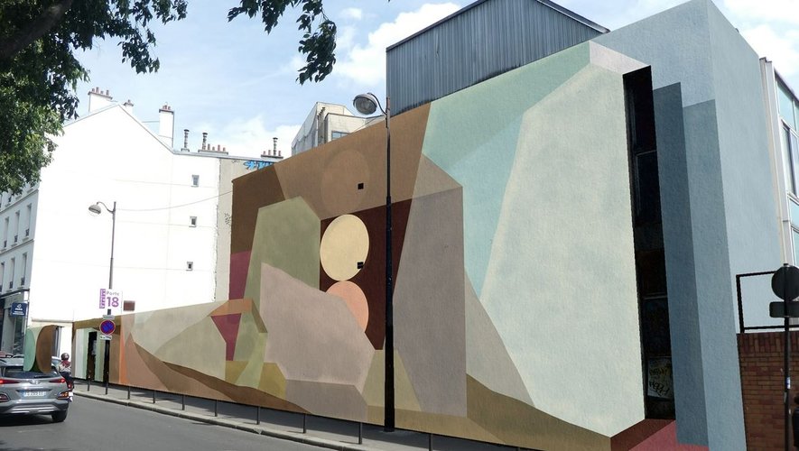 C'est le mur de la rue de la Grange-aux-Belles (à hauteur du numéro 18) qui a été retenu pour cette intervention artistique.