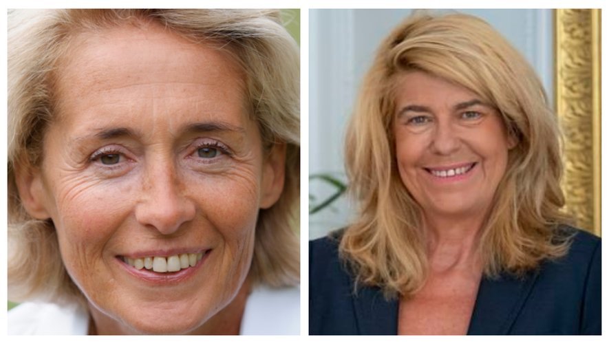 Caroline Cayeux, à gauche, est remplacée à Dominique Faure.