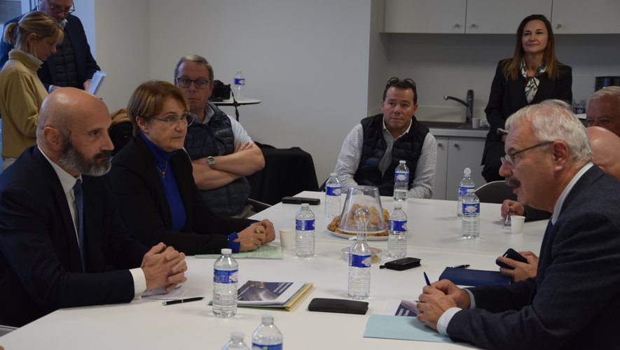 Ce mardi 29 novembre, dans l’enceinte de la CCI à Rodez, le préfet de l’Aveyron Charles Giusti a rencontré plusieurs chefs d’entreprise du département.
