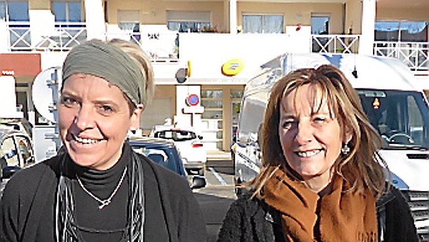 Les deux coprésidentes de l’association CLAP, Laurence Bru et Françoise Flottes.