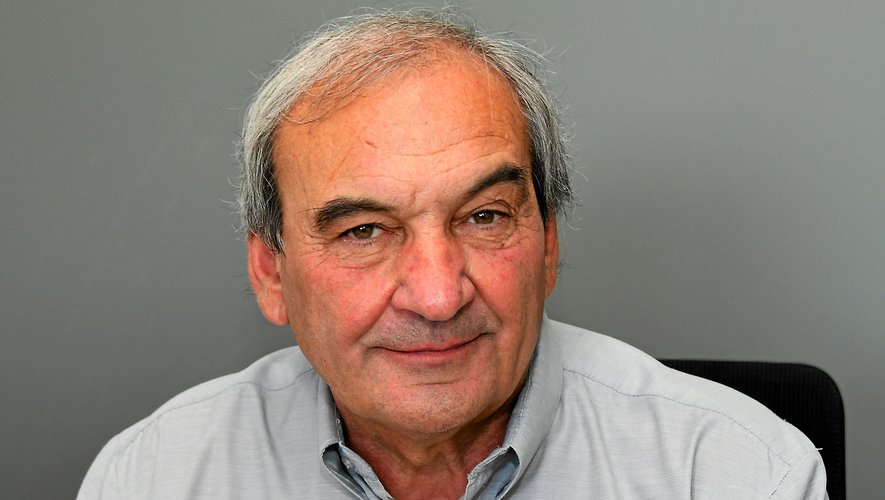 Le président du District de l'Aveyron, Pierre Bourdet.