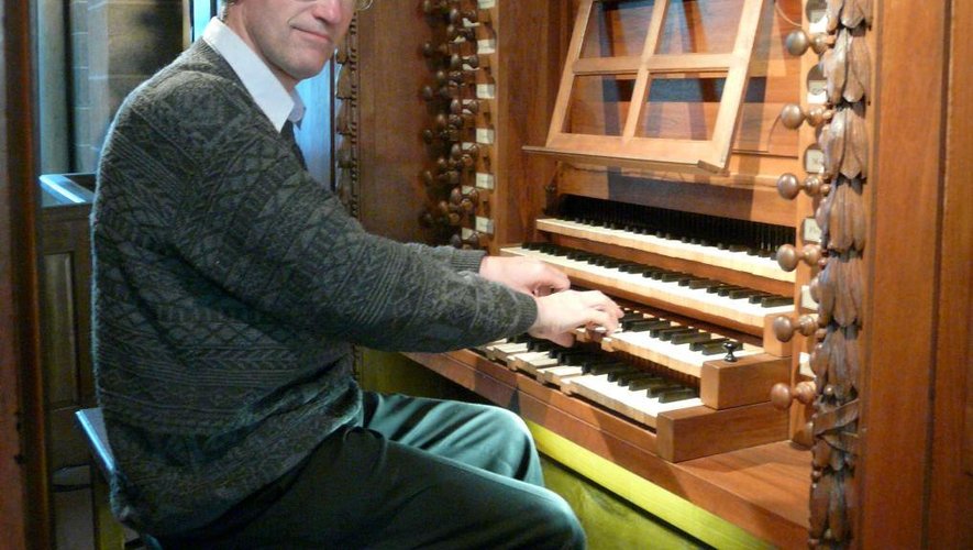 L’organiste François Clément.