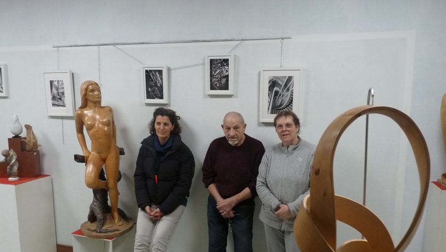 José Ballester a invité quatre artistes dans sa galerie d’art