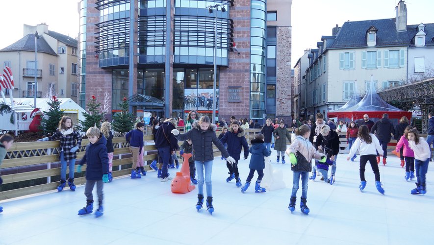 La patinoire de Rodez est ouverte du 17 au 31 décembre de 14 h à 19 h