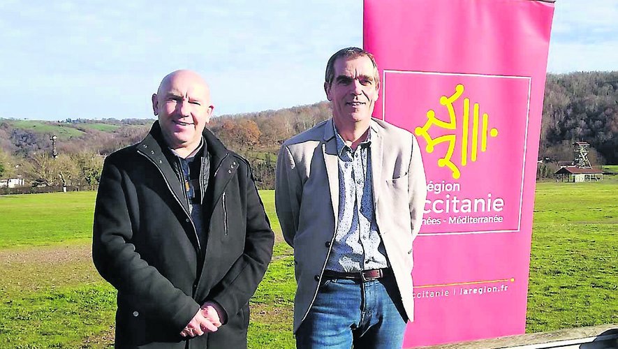 Pascal Mazet et Stéphane Bérard, conseillers régionaux Occitanie, apportent de bonnes nouvelles.