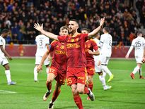 Clément Depres a ouvert le score pour Rodez de la tête à la 9e minute contre Dijon.