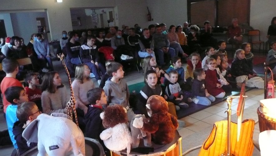Les enfants ont apprécié le spectacle présenté.