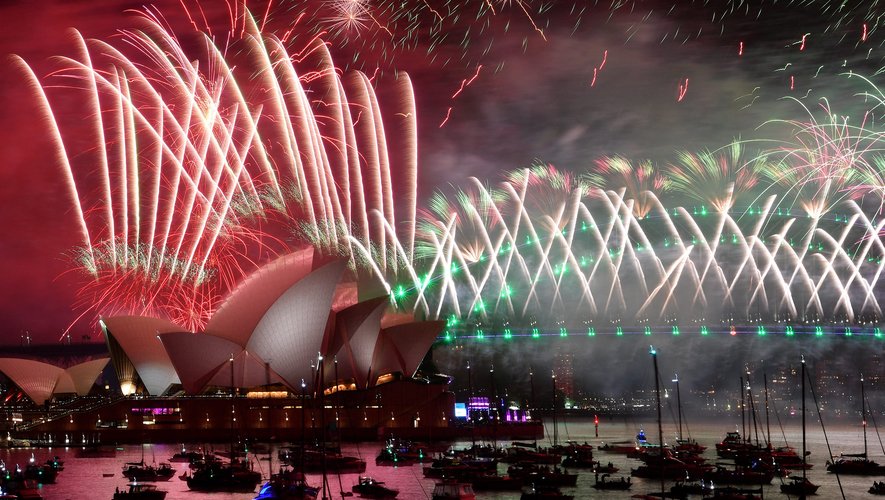 Un magnifique feu d'artifice a illuminé le ciel de Sydney pour le passage à 2023.
