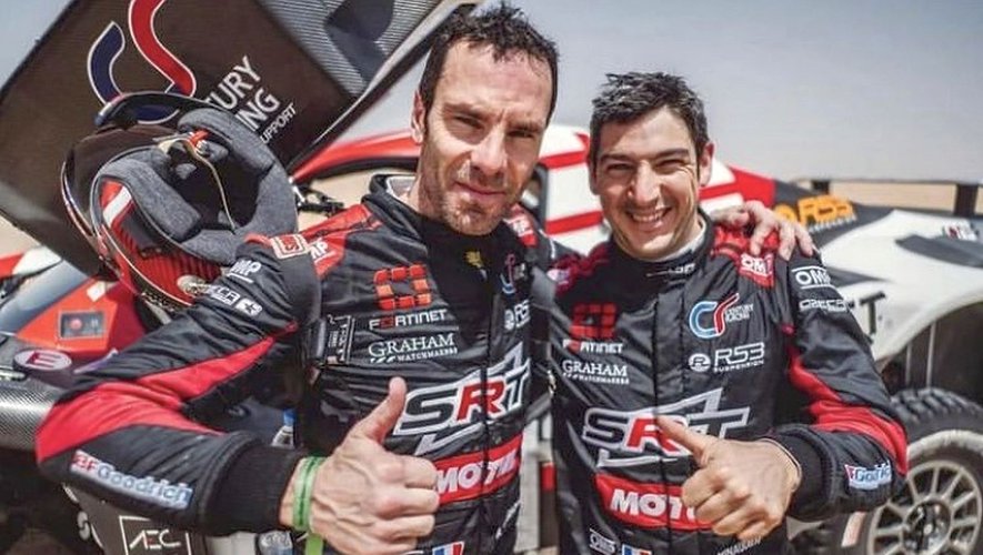 Mathieu Serradori et Loïc Minaudier ont bouclé la première étape du Dakar 2023 en 3 h 47'26.