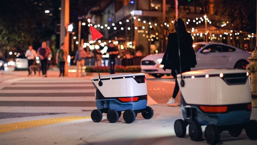 A Miami, les repas commandés sur Uber Eats sont livrés par des robots autonomes.
