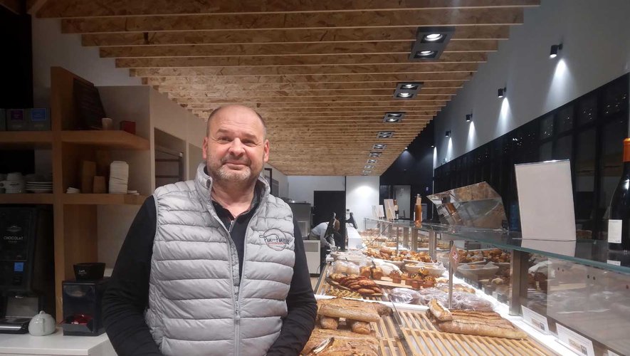 Fabrice Carrier de la boulangerie des Halles de la Découverte.
