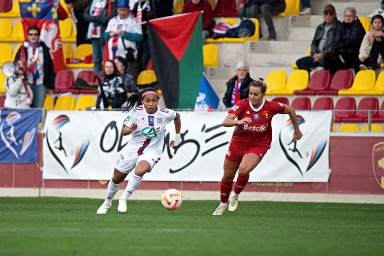 Yasmine Hall et les Ruthénoises ont perdu leur sixième duel de Coupe de France face à Lyon, samedi 7 janvier.
