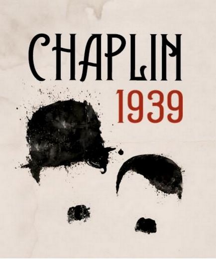 "Chaplin, 1939", affiche.